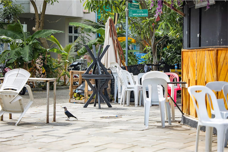 ހުޅުމާލޭގެ ދުވާރުމަތީގެ ގޮނޑިތަކާއި ބިޔަގަސް ނަގަން ފަށައިފި