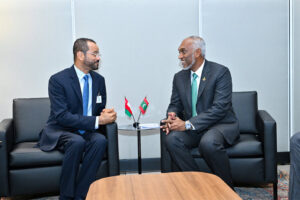 އޮމާންގެ ޚާރިޖީ ވަޒީރާ ރައީސް ބައްދަލުކުރައްވައިފި