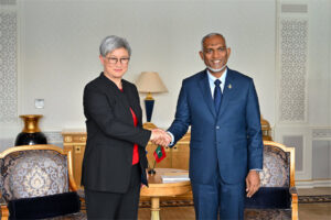 އޮސްޓްރޭލިއާގެ ޚާރިޖީ ވަޒީރާ ރައީސް ބައްދަލުކުރައްވައިފި