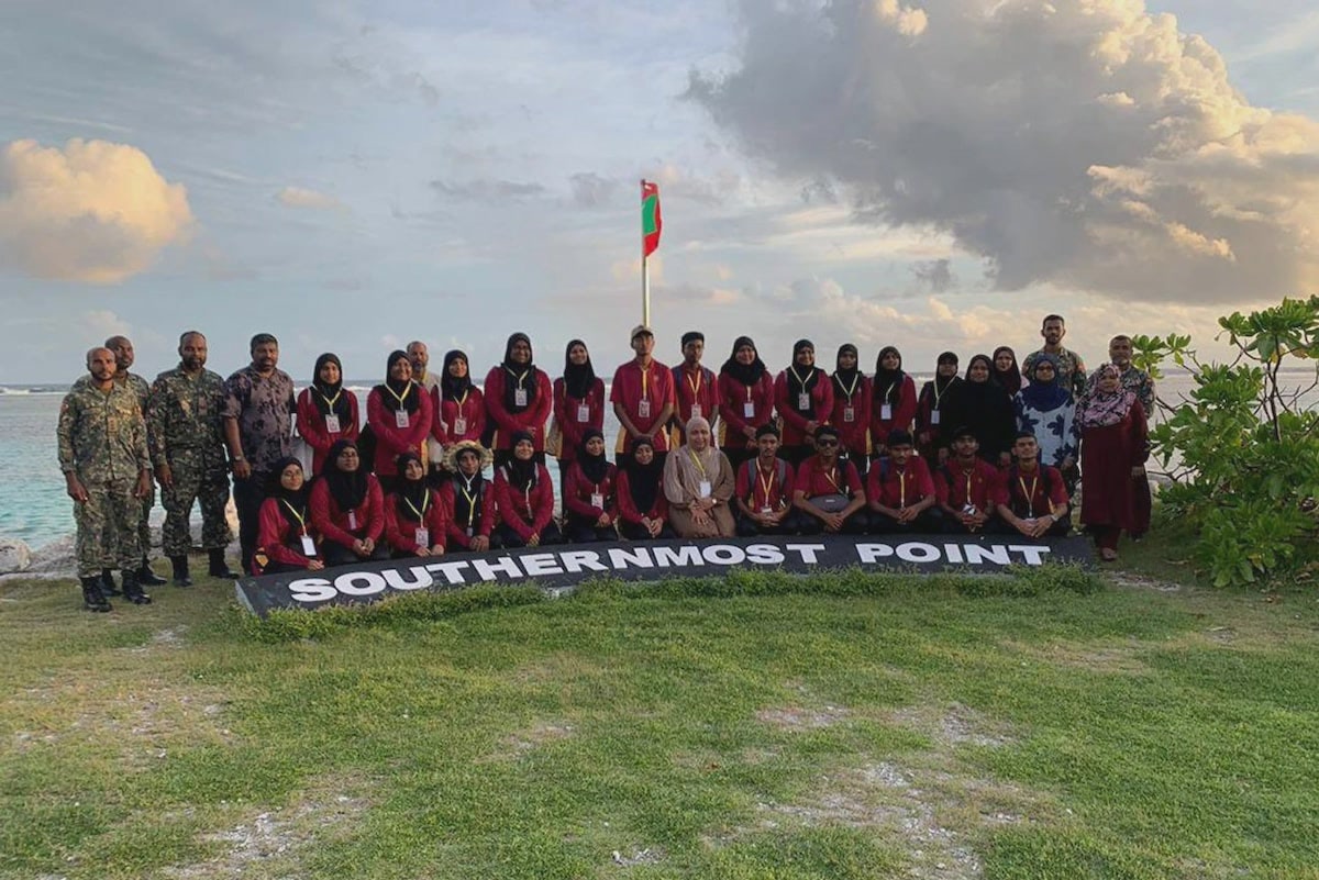 ޙަމަދު ބިން ޚަލީފާ އަލް ޘާނީ ސްކޫލުގެ ދަރިވަރުން، އެމްއެންޑީއެފް ސަދަން އޭރިއާ ކޮމާންޑަށް ޒިޔާރަތްކޮށްފި