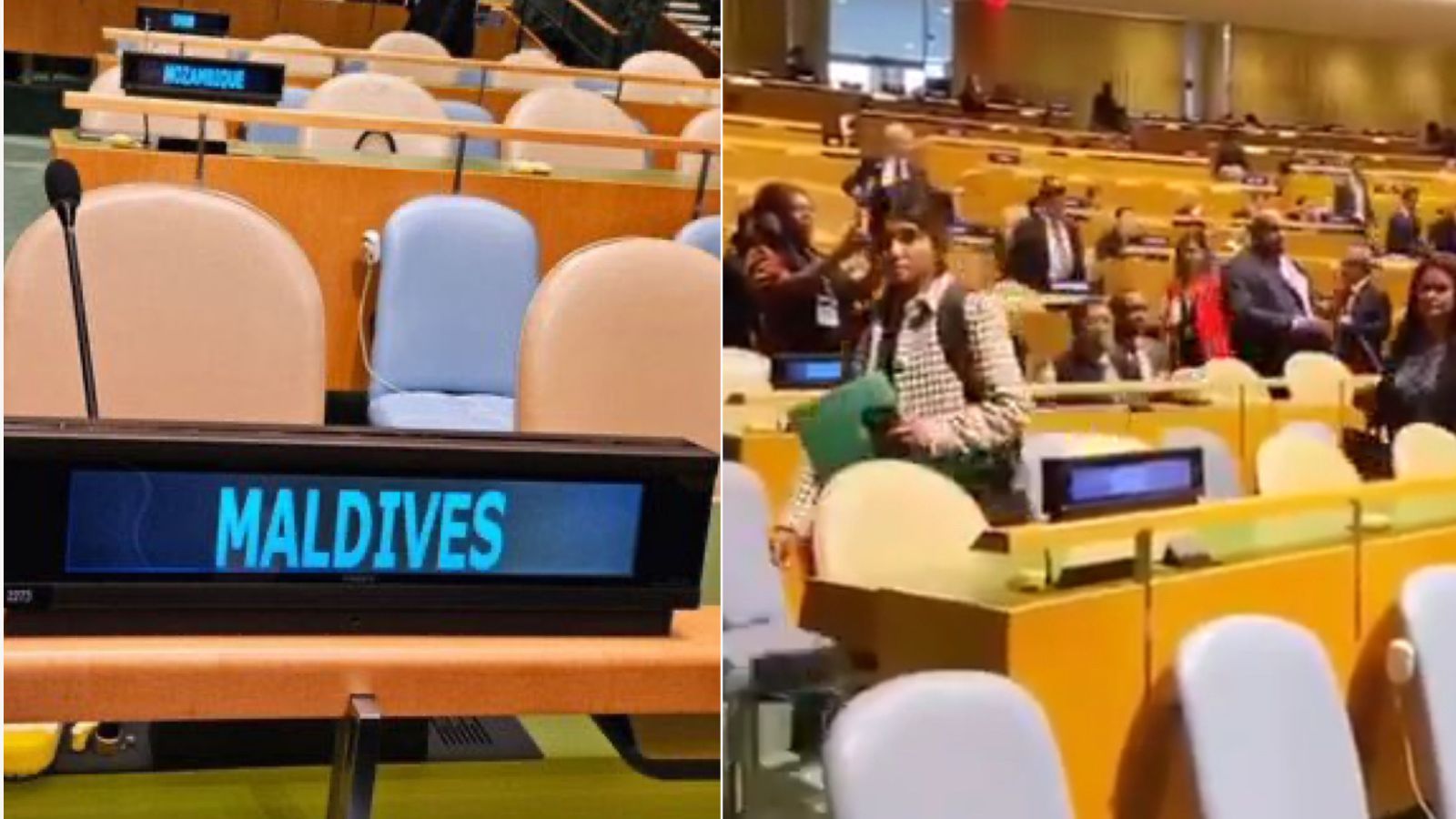 ނަތަންޔާހޫގެ ތަގުރީރު ބޮއިކޮޓްކޮށް ޔޫއެންޖީއޭގެ ހޯލު ދޫކޮށް ނުކުތް ގައުމުތަކުގެ ތެރޭގައި ރާއްޖެވެސް ހިމެނޭ