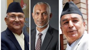 ނޭޕާލްގެ ކޮންސްޓިޓިއުޝަން ދުވަހުގެ މުނާސަބަތުގައި، އެގައުމުގެ ރައީސަށާއި ބޮޑުވަޒީރަށް ރައީސް ތަހުނިޔާ ފޮނުއްވައިފި