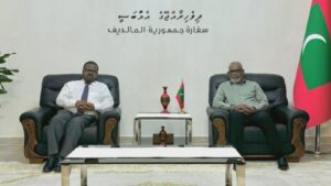 ރައްޔިތުންގެ މަޖިލީހުގެ ރައީސް، ޔޫއޭއީ ގައި ހުންނަ ދިވެހި އެމްބަސީއަށް ޒިޔާރަތް ކުރައްވައިފި