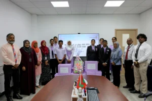 ހިރިޔާ ސްކޫލުގެ ދަރިވަރުން އިސްނަގައިގެން ދައުލަތުގެ ބެލުމުގެ ދަށުގައި ތިބި ކުދިންނަށް ގިނަ އަދަދެއްގެ ތަކެތި ހަދިޔާކޮށްފި