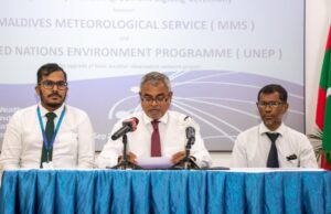 މޫސުމާ ބެހޭ އޮބްޒަވޭޝަން ވިއުގަ ތަރައްގީ ކުރުމަށް 1.5 މިލިއަން ޑޮލަރުގެ އެހީގެ އެއްބަސްވުމެއްގައި ސޮއިކޮށްފި