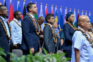 ކޮމަންވެލްތު ޤައުމުތަކުގެ އިސްވެރިންގެ ބައްދަލުވުން ހުޅުވުމުގެ ރަސްމިއްޔާތުގައި ނައިބު ރައީސް ބައިވެރިވެވަޑައިގެންފި