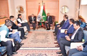 ރަސްމީ މަޝްވަރާތަކުން ރާއްޖެ-އިންޑިއާ ގުޅުން އިތުރަށް ވަރުގަދަވާނެ: ޖައިޝަންކަރު