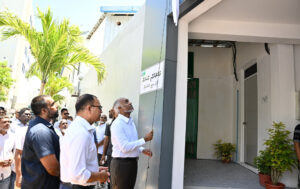 މާލޭ އާސަހަރާ މިސްކިތާއި ހިނަވާގެ ރަސްމީކޮށް ރައީސް ހުޅުއްވައި ދެއްވައިފި