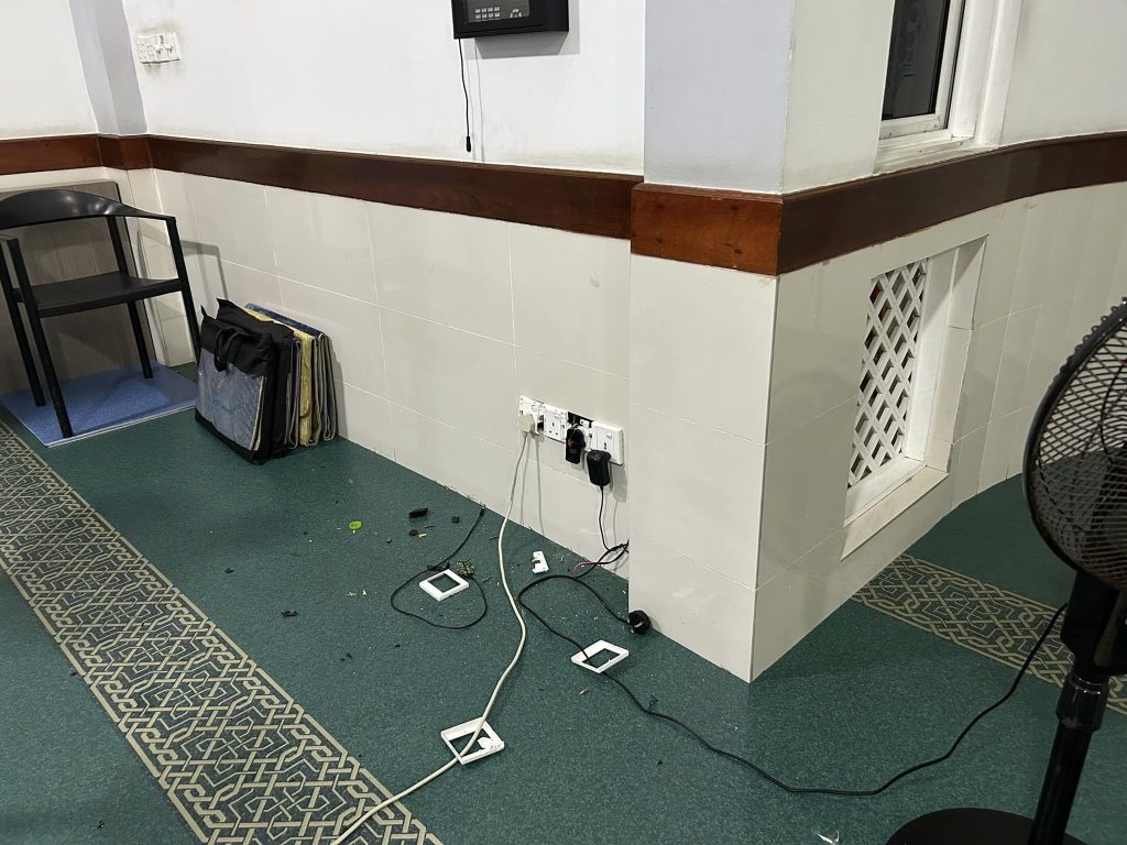 ފުރުގާން މިސްކިތަށް ގެއްލުންދީ ހަތިމްތަކެއް އުކާލައިފި