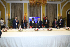 އިންޑިއާ އާއި ދިވެހިރާއްޖޭގެ މާލީ ގުޅުންތައް އިތުރަށް ހަރުދަނާކުރުމާ ގުޅޭ އެއްބަސްވުމެއްގައި ސޮއި ކޮށްފި