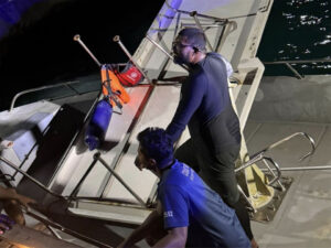 ހުޅުމާލެ ނެރު ކައިންރިން ދެ ލޯންޗެއް މުޑިއަރާ ނުރައްކާތެރި އެކްސިޑެންޓެއް ހިނގައިފި