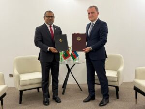 ދައުލަތުގެ ވެރިންނަށް ވިސާއާ ނުލައި 90 ދުވަހު އަޒަރުބައިޖާނުގައި ތިބެވޭ ގޮތަށް ހަދައިފި