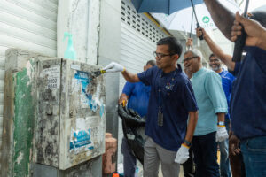 ސްޓެލްކޯގެ ޑިސްޓްރިބިއުޝަން ފޮށިތައް ސާފުކުރުމުގެ މަސައްކަތް ފަށައިފި