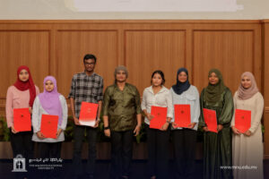 އެމްއެންޔޫގެ ސްކޮލަޝިޕް ސްކީމުގެ ދަށުން 11 ދަރިވަރަކަށް ސްކޮލަޝިޕް ލިޔުން ހަވާކުކޮށްފި
