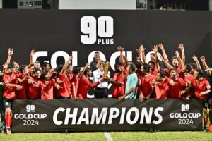 "90 ޕްލަސް ގޯލްޑް ކަޕް 2024″ގެ ނިންމުމުގެ ރަސްމިއްޔާތު ރައީސް ޝަރަފުވެރިކޮށްދެއްވައިފި