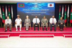 ސާޗް އެންޑް ރެސްކިޔު އޮޕަރޭޝަންތަކުގައި ބޭނުންކުރާ ޒަމާނީ އާލާތްތަކެއް ޖަޕާނުން އެމްއެންޑީއެފްއަށް ހަދިޔާކޮށްފި