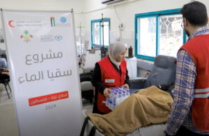 ޒަކާތު ހައުސްގެ އެހީތެރިކަމާއެކު ފަލަސްތީނުގެ ރައްޔިތުންނަށް ފެނުގެ އެހީތެރިކަން ފޯރުކޮށްދީފި