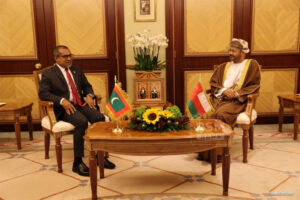 އޮމާންއާއި ރާއްޖެއާއި ދެމެދު ފަތުރުވެރިކަމާއި ވިޔަފާރީގެ ގުޅުން ބަދަހި ކުރުމާ ގުޅޭގޮތުން މަޝްވަރާ ކޮށްފި