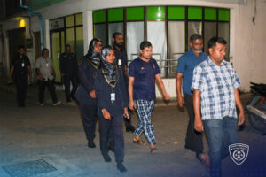 ހުޅުމާލެ ފޭސް 1 ގައި ހިންގި ރެއިޑެއްގައި ގަވައިދާ ހިލާފަށް އުޅެމުންދިޔަ ހަތަރު ބިދޭސީއަކު އަތުލައިގެންފި