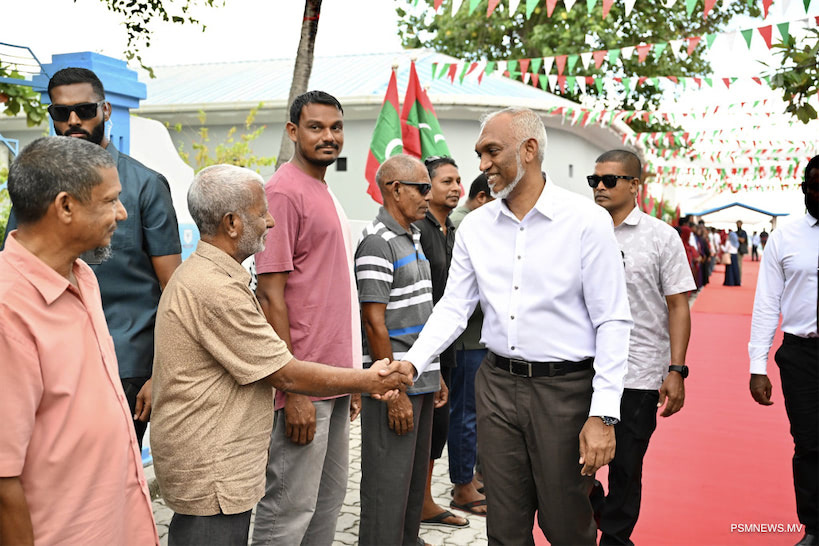 މަހިބަދުއިން ރައީސަށް ހޫނު މަރުހަބާއެއް!