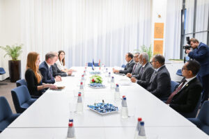 އެސްޓޯނިއާގެ ޖަސްޓިސް އެންޑް ޑިޖިޓަލް އެފެއަރޒްގެ ސެކްރެޓަރީ ޖެނެރަލް، ރައީސްގެ އަރިހަށް އިޙުތިރާމުގެ ޒިޔާރަތެއް ކުރައްވައިފި