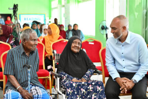 ރައީސުލްޖުމްހޫރިއްޔާ، މާޅޮސްމަޑުލު އުތުރުބުރީގެ ބައެއް ރަށްތަކަށް ކުރެއްވި ދަތުރުފުޅު ނިންމަވާލެއްވުމަށްފަހު މާލެ ވަޑައިގެންފި