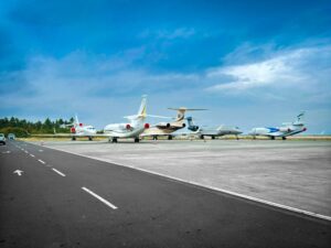 މާފަރު އެއަރޕޯޓަށް 2024 ވަނަ އަހަރުގެ ޑިސެމްބަރ މަހު 98 ޕްރައިވެޓް ޖެޓް ޖައްސާފައިވައި ވޭ!