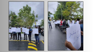 ތިނަދޫ ކައުންސިލާއި ދެކޮޅަށް މުޒާހިރާ ކޮށްފި