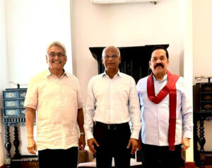 ރައީސް ސާލިހު ސްރީ ލަންކާގެ ކުރީގެ ރައީސުންނާ ބައްދަލު ކުރައްވައިފި