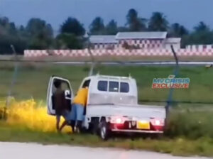 18 އަހަރު ނުފުރޭ ކުޑަކުއްޖަކު ދުއްވި ޕިކަޕެއް ކުޅުދުއްފުށި އެއަރޕޯޓްގެ ފެންސަށް މުޑި އަރައިފި