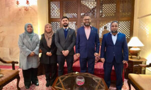 ރަސްމީ ދަތުރުފުޅެއްގައި ޝަހީމް ޕާކިސްތާނަށް ވަޑައިގެންފި