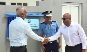 ތަކަންދޫ ފުލުހުންގެ މަރުކަޒު ރަސްމީކޮށް ހުޅުއްވައިދެއްވައިފި