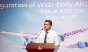 މޯލްޑިވިއަން ހިންގުން ދަށްވި މައިގަނޑު ސަބަބަކީ ކުންފުންޏަށް ސިޔާސީ ނުފޫޒު ފޯރުން: އަމީން