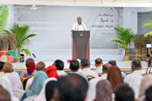 ބަނޑިދޫ ބަނދަރުގެ ބޭރު ތޮށި ބަދަލުކުރުމުގެ މަސައްކަތާއި ބިންހިއްކުމުގެ ޢަމަލީ މަސައްކަތް އަންނަ އަހަރު ފަށާނަން: ރައީސް