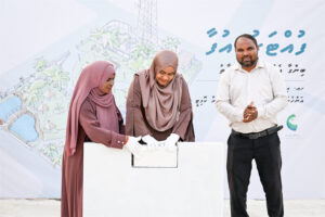 ރައީސުލްޖުމްހޫރިއްޔާގެ އަނބިކަނބަލުން، އިހަވަންދޫ "ފުއްޓަރު އުފާ" ހިތްފަސޭހަ މައިޒާނުގެ ބިންގާ އަޅުއްވައިދެއްވައިފި