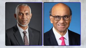 ރާއްޖެއާ ސިންގަޕޫރާ ދެމެދު ސިޔާސީ ގުޅުން ގާއިމުކުރިތާ 50 އަހަރު ފުރޭ މުނާސަބަތުގެ ހެޔޮއެދުންތައް ރައީސް ފޮނުއްވައިފި