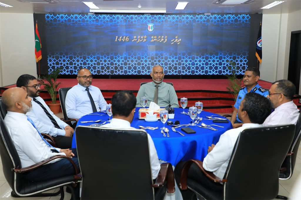 ރޯދަ މަހަށް މަރުހަބާކިއުމުގެ ގޮތުން ފުލުހުންގެ ޚިދުމަތުން މާހެފުން ބާއްވައިފި