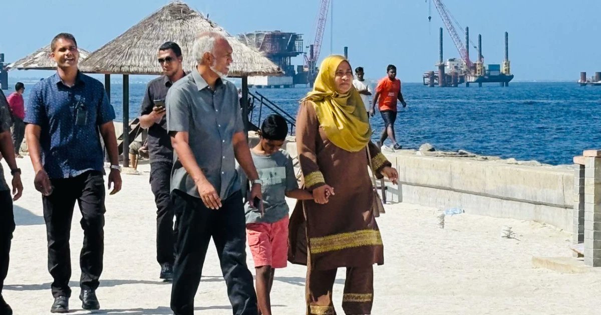 ރަސްފަންނާއި ސަލްޓަން ޕާކުގެ ހާލަތާމެދު ކަންބޮޑުވަން، އެ ދެ ތަނުގެ ރީތިކަން އަލުން ގެނެސްދޭނަން: ރައީސް