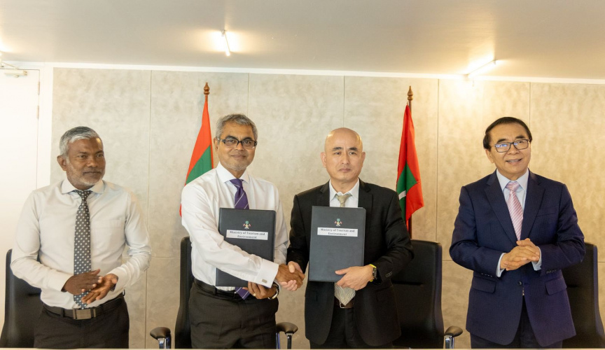 އީޕީއޭ އިން ޗައިނާގެ އޯޝަނޮލޮޖީ އިންސްޓިޓިއުޓާއެކު ޓެކްނޮލޮޖީގެ އެއްބާރުލުން ދޭން އެމްއޯޔޫއެއްގައި ސޮއިކޮށްފި