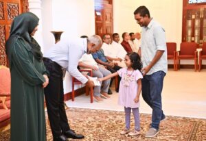 ރައީސުލްޖުމްހޫރިއްޔާގެ ދެކަނބަލުންގެ ޢީދު ސަލާން މިއަހަރުވެސް މުލީއާގޭގައި