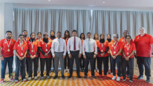 ރިހި މެޑަލް ހޯދި ބާސްކެޓު ޓީމަށް ވަރަށް ހޫނު މަރުޙަބާއެއް ކިޔައިފި