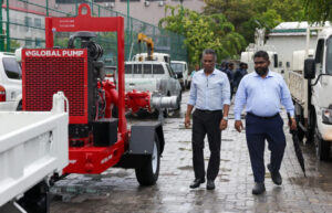 މާލޭގައި ފެން ބޮޑުވުމުގެ މައްސަލަ ހައްލުކުރުމަށް އިތުރު ޕަމްޕު ގެނައުމަށް ނިންމައިފި