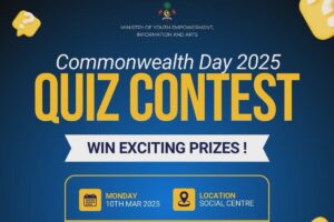 ކޮމަންވެލްތު ދުވަހާ ގުޅިގެން ޔޫތު މިނިސްޓްރީން ކުއިޒެއް ބާއްވަނީ