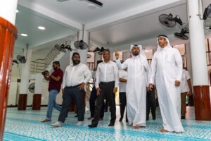 ހުޅުމާލޭގެ ޝައިޚް ޤާސިމް ބިން އަލްޘާނީ މިސްކިތް މަރާމާތުކުރުމަށްފަހު އަލުން ހުޅުވައިފި