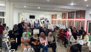 ތެލެސީމިއާ ސެންޓަރުގެ އިސްވެރިންގެ އިސްތިއުފާއަށް ގޮވާ މުޒާހަރާކޮށްފި