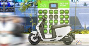 ސްޓެލްކޯއިން ގޮގޯރޯ އިލެކްޓްރިކް ސައިކަލު ރާއްޖެއަށް ތަޢާރަފްކުރަނީ