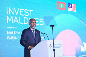 މެލޭޝިއާގެ ވިޔަފާރިތަކުން ދިވެހިރާއްޖޭގެ ތަރައްޤީގައި ބައިވެރިވުމަށް ރައީސް ދަޢުވަތު ދެއްވައިފި