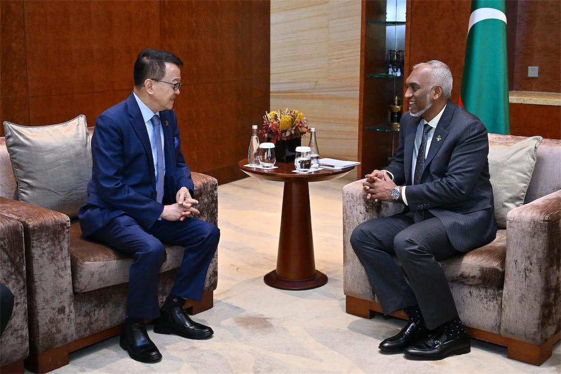 ސަންވޭ ގްރޫޕުން ރާއްޖޭގައި އިންވެސްޓު ކުރުމުގެ ޝައުގުވެރިކަން ފާޅުކޮށްފި