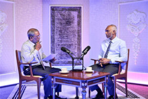 ދިވެހިރާއްޖެ 2.0 ގެ އެންމެ ބޮޑު އެއް މަޤްޞަދަކީ ކޮރަޕްޝަން ނައްތާލުން: ރައީސް