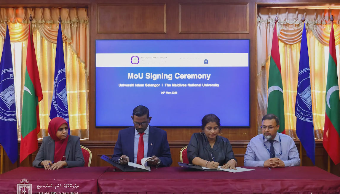 ޤައުމީ ޔުނިވަރސިޓީއާއި މެލޭޝިއާގެ ސެލަންގޯ އިސްލާމިކް ޔުނިވަރސިޓީއާ ދެމެދު އެއްބަސްވުމެއްގައި ސޮއިކޮށްފި